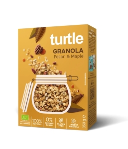 48267GRANOLA ORZECHY PEKAN - SYROP KLONOWY BEZGLUTENOWA BIO 350 g - TURTLE-1