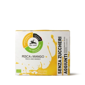 48370NAPÓJ JABŁKO - BRZOSKWINIA - MANGO BEZ DODATKU CUKRÓW BIO 200 ml - ALCE NERO-1