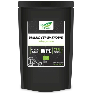 48413BIAŁKO SERWATKOWE NATURALNE (WPC 77) BIO 150 g - BIO PLANET-1