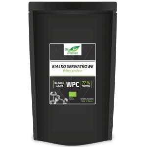 48414BIAŁKO SERWATKOWE NATURALNE (WPC 77) BIO 500 g - BIO PLANET-1