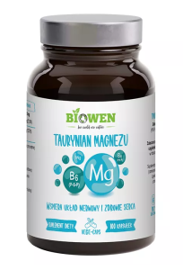 48420TAURYNIAN MAGNEZU + WITAMINA B6 100 KAPSUŁEK -  BIOWEN-1