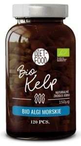48433ALGI MORSKIE KELP BIO 120 TABLETEK - DIET-FOOD-1