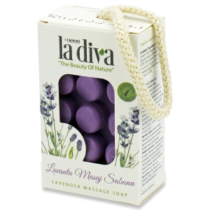 48468MYDŁO DO MASAŻU LAWENDOWE 120 g - LA DIVA-1