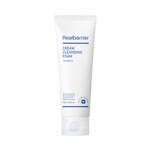 48506PIANKA KOREAŃSKA DO TWARZY CREAM NAWILŻAJĄCA OCZYSZCZAJĄCA Z CERAMIDAMI 120 ml - REAL BARRIER-1