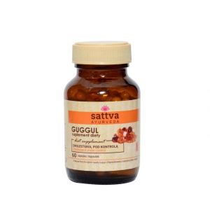 48516GUGGUL NA KONTROLĘ CHOLESTEROLU 60 KAPSUŁEK - SATTVA (FOODS)-1