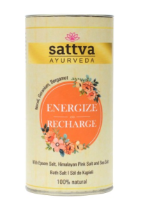 48527SÓL DO KĄPIELI ENERGIZE AND RECHARGE 300 g - SATTVA (AYURVEDA)-1