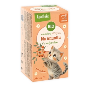 48585HERBATKA BAJKOWA DLA DZIECI - DZIKA RÓŻA, MIĘTA PIEPRZOWA, RUMIANEK I ROKITNIK BIO (20 x 1,5 g) 30 g - APOTHEKE-1