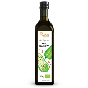 48588OLEJ SEZAMOWY TŁOCZONY NA ZIMNO BIO 500 ml - BATOM-1