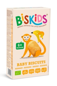 48599CIASTECZKA BANANOWE OD 6 MIESIĄCA BIO 120 g - BISKIDS-1