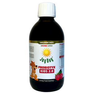 48630PROBIOTYK DLA DZIECI OD 3 ROKU O SMAKU MALINOWYM BEZGLUTENOWY BIO 300 ml - JOY DAY-1