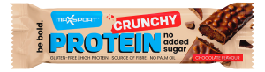 48638BATON PROTEINOWY CRUNCHY KAKAOWY W CZEKOLADZIE MLECZNEJ BEZ DODATKU CUKRÓW BEZGLUTENOWY 40 g - MAXSPORT-1