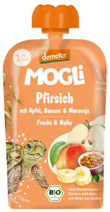 48640MUS JABŁKO - BRZOSKWINIA - BANAN - MARAKUJA - OWIES BEZ DODATKU CUKRÓW OD 1 ROKU DEMETER BIO 100 g - MOGLI-1