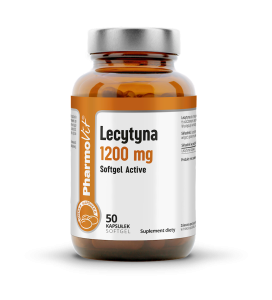 48659LECYTYNA (1200 mg) BEZGLUTENOWA 50 KAPSUŁEK - PHARMOVIT-1
