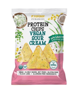 48667CHRUPKI PIRAMIDKI PROTEINOWE O SMAKU KWAŚNEJ ŚMIETANY ZE SZCZYPIORKIEM BEZGLUTENOWE 60 g - POPCROP-1
