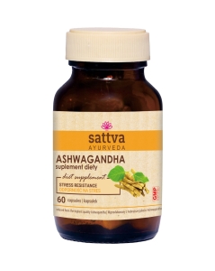 48673ASHWAGANDHA EKSTRAKT (350 mg) 60 KAPSUŁEK - SATTVA (FOODS)-1