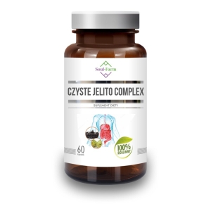 48698KAPSUŁKI NA TRAWIENIE (CZYSTE JELITO COMPLEX) 60 szt. - SOUL FARM-1