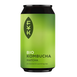 48747KOMBUCHA HERBATA MATCHA BEZGLUTENOWA BIO 330 ml - FOREVER YOUNG KOMBUCHA-1