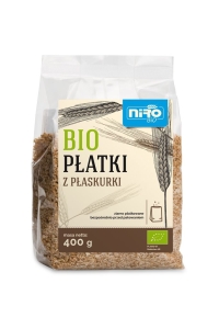 48773PŁATKI Z PŁASKURKI BIO 400 g - NIRO-1