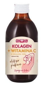 48792ELIKSIR PIĘKNA - KOLAGEN + WITAMINA C Z OWOCÓW RÓŻY 250 ml - POLSKA RÓŻA-1