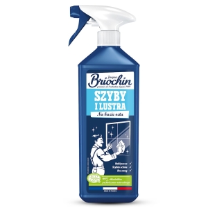 48836PŁYN DO MYCIA SZYB I LUSTER Z OCTEM W SPRAYU ECO 750 ml - BRIOCHIN-1