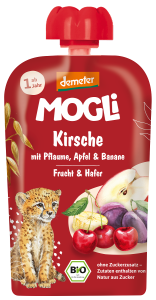 48853MUS JABŁKO - ŚLIWKA - BANAN - WIŚNIA - OWIES BEZ DODATKU CUKRÓW OD 1 ROKU DEMETER BIO 100 g - MOGLI-1