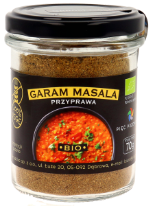 48868GARAM MASALA BEZGLUTENOWA BIO 70 g - PIĘĆ PRZEMIAN-1