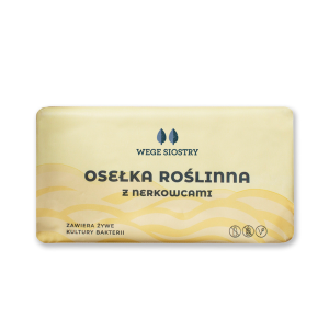 48878WEGAŃSKA ALTERNATYWA MASŁA OSEŁKA Z ORZECHÓW NERKOWCA BEZGLUTENOWA 150 g - WEGE SIOSTRY-1