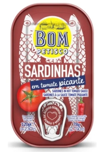 48901SARDYNKI PORTUGALSKIE W PIKANTNYM SOSIE POMIDOROWYM 120 g (78 g) - BON APPETIT (BOM PETISCO)-1