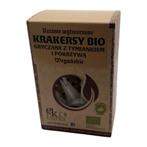 48905KRAKERSY GRYCZANE Z TYMIANKIEM I POKRZYWĄ BIO 90 g - EKOFLORKA-1