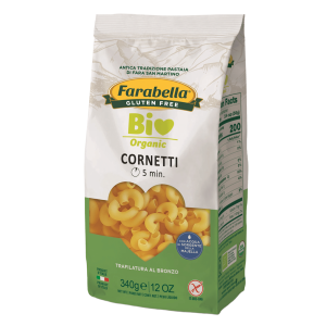 48917MAKARON (KUKURYDZIANO - RYŻOWY) KOLANKA BEZGLUTENOWY BIO 340 g - FARABELLA-1