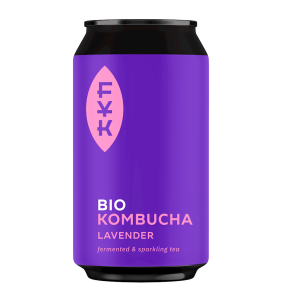 48919KOMBUCHA HERBATA ZIELONA Z LAWENDĄ BEZGLUTENOWA BIO 330 ml - FOREVER YOUNG KOMBUCHA-1