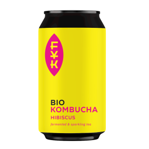 48920KOMBUCHA HERBATA CZARNA Z HIBISKUSEM BEZGLUTENOWA BIO 330 ml - FOREVER YOUNG KOMBUCHA-1