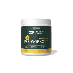 48960PRE-WORKOUT O SMAKU POMARAŃCZY I MANGO BEZGLUTENOWA 345 g - THE GREEN ATHLETE-1