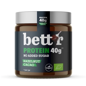 49022KREM Z ORZECHÓW LASKOWYCH Z KAKAO BEZ DODATKU CUKRÓW BIO 250 g - BETT'R-1