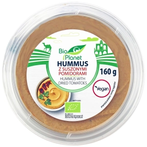 49025HUMMUS Z SUSZONYMI POMIDORAMI BIO 160 g - BIO PLANET-1