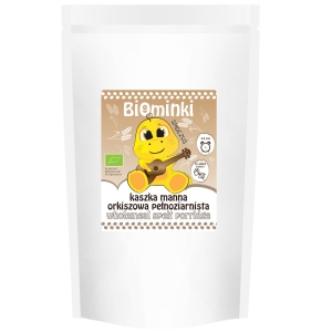 49026KASZKA MANNA ORKISZOWA PEŁNOZIARNISTA BEZ DODATKU CUKRÓW BIO 500 g - BIOMINKI-1