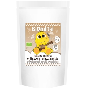49027KASZKA MANNA ORKISZOWA PEŁNOZIARNISTA BEZ DODATKU CUKRÓW BIO 200 g - BIOMINKI-1