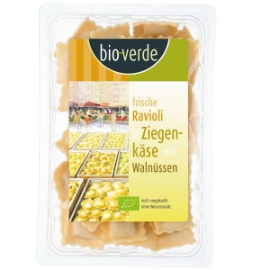 49028RAVIOLI ŚWIEŻE Z KOZIM SEREM I ORZECHAMI WŁOSKIMI BIO 250 g - BIO-VERDE-1