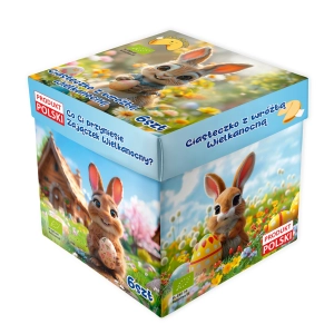 49037CIASTECZKA Z WRÓŻBĄ NA WIELKANOC BIO (6 szt.) 36 g - D&D FUN COOKIES (PRODUKT SEZONOWY)-1