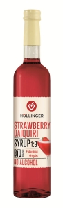 49057SYROP DO DRINKÓW I KOKTAJLI STRAWBERRY DAIQUIRI BIO 500 ml - HOLLINGER-1