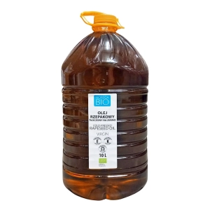 49059OLEJ RZEPAKOWY TŁOCZONY NA ZIMNO OMEGA-3 NIERAFINOWANY BIO 10 L - HORECA (BIO PLANET)-1