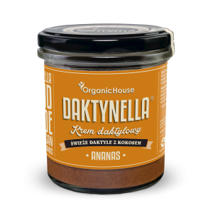 49088KREM KOKOS - DAKTYLE MEDJOOL - ANANAS BEZGLUTENOWY BIO 280 g - ORGANICHOUSE (DAKTYNELLA)-1