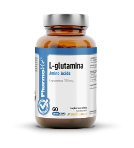 49092L-GLUTAMINA (750 mg) BEZGLUTENOWA 60 KAPSUŁEK - PHARMOVIT (CLEAN LABEL)-1