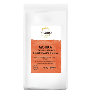 49098MĄKA Z PSZENICY CZERWONEJ PEŁNOZIARNISTA BIO 450 g - PROBIO-1
