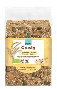 49106PIECZYWO CHRUPKIE BŁONNIKOWE WIELOZBOŻOWE Z NASIONAMI BIO 200 g - PURAL-1