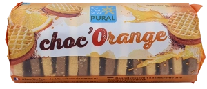 49109CIASTKA MARKIZY MINI Z KREMEM KAKAO - POMARAŃCZA BIO 85 g - PURAL-1