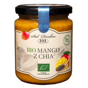 49115MANGO Z CHIA BEZ DODATKU CUKRÓW BIO 250 g - SAD DANKÓW-1