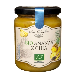 49116ANANAS Z CHIA BEZ DODATKU CUKRÓW BIO 250 g - SAD DANKÓW-1
