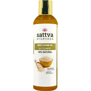 49125OLEJ SEZAMOWY TŁOCZONY NA ZIMNO 250 ml - SATTVA (FOODS)-1