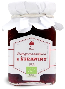 9149KONFITURA Z ŻURAWINY BIO 180 g - DARY NATURY-1